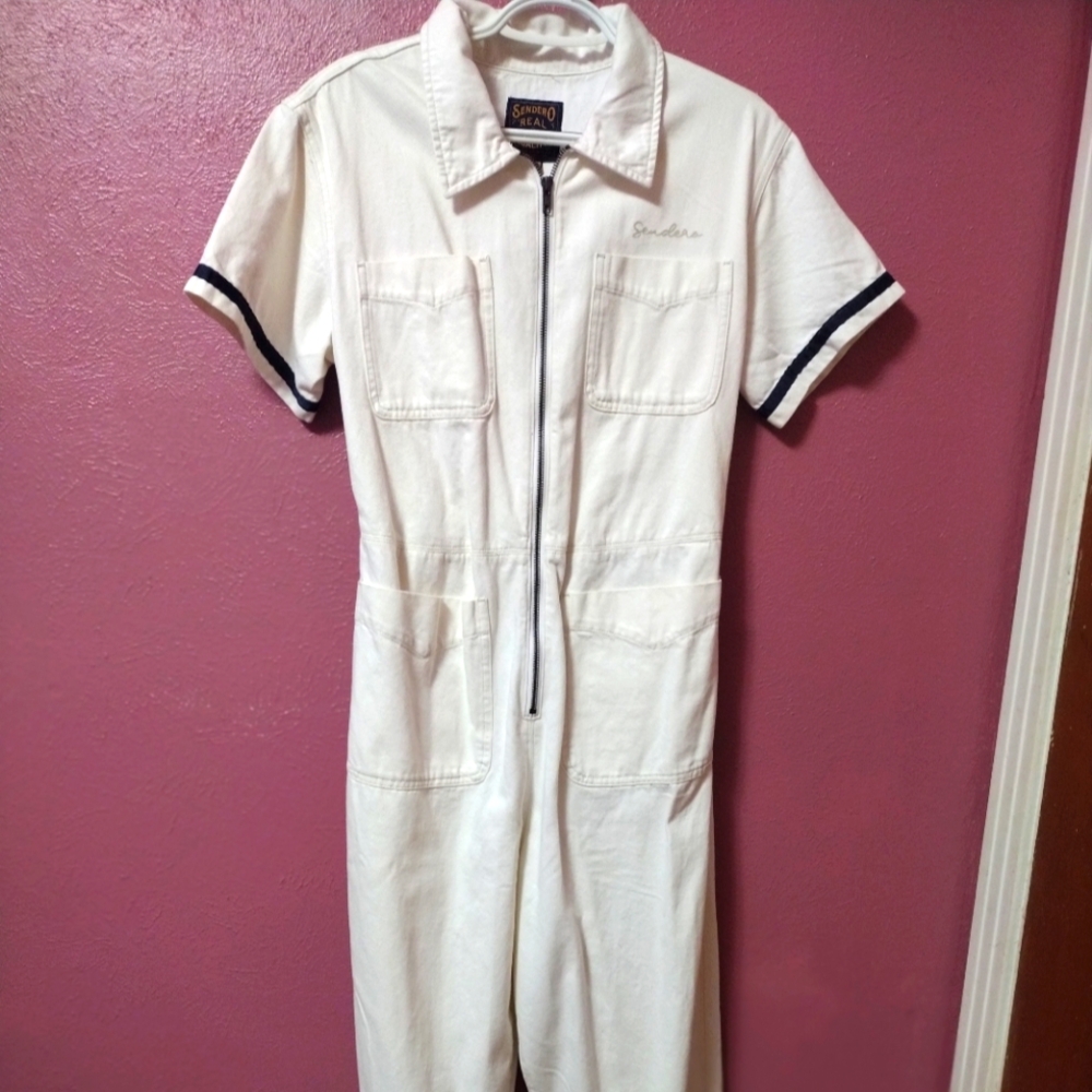White Jumpsuit by